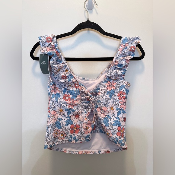NWT Eomenie Floral Tankini‎ Swimsuit  - Size M - Picture 9 of 16